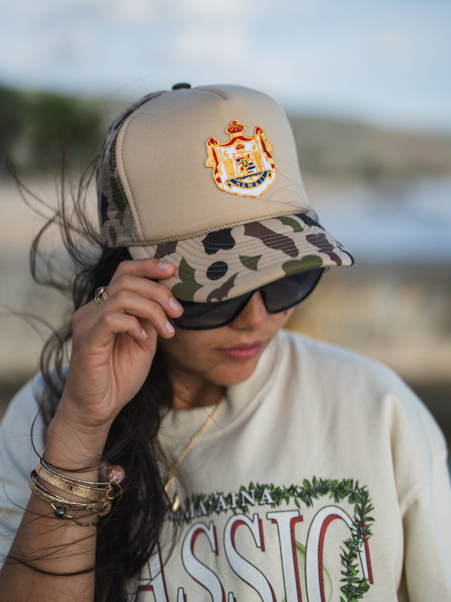COAT OF ARMS TRUCKER HAT