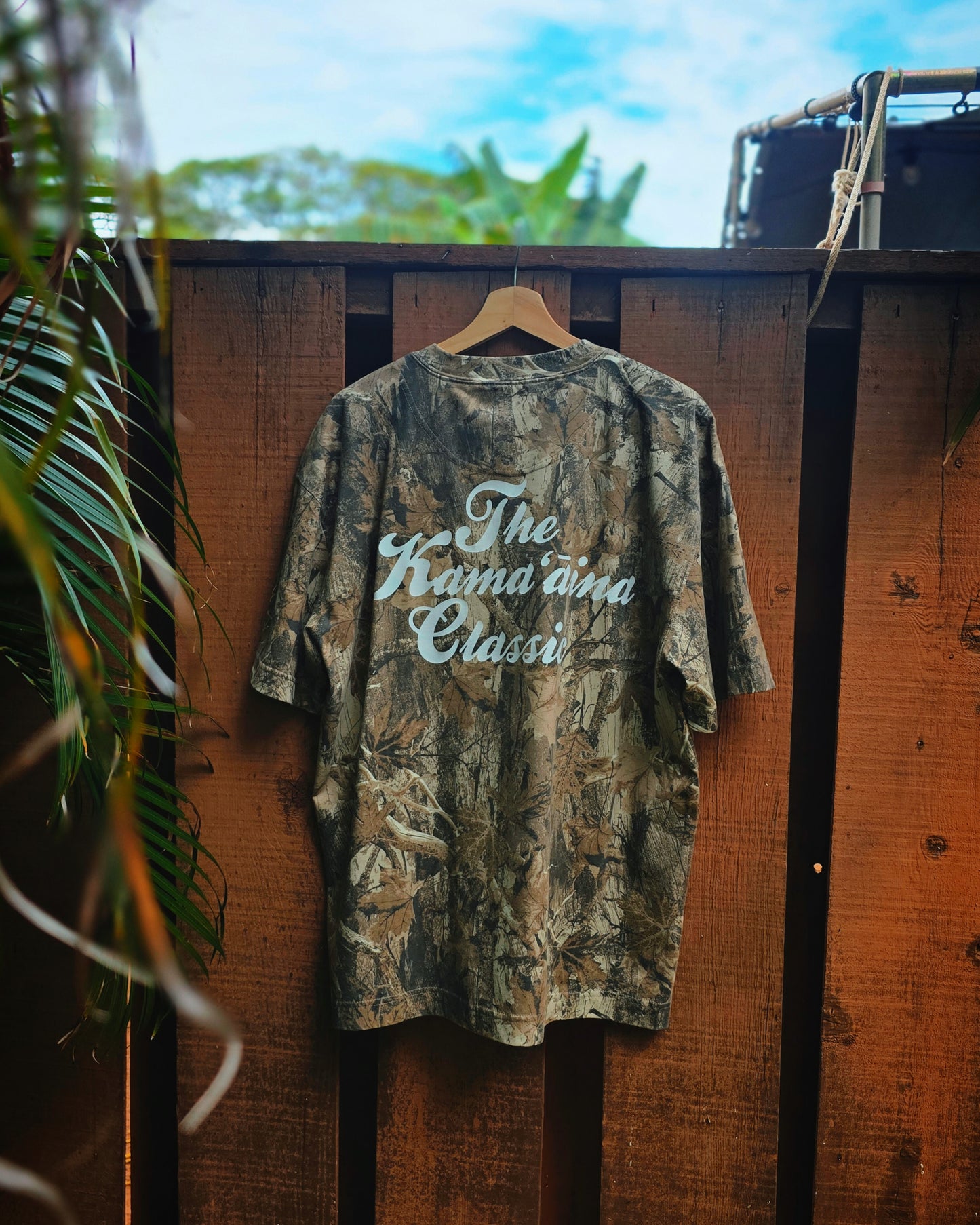 "THE KAMA'ĀINA CLASSIC" FOREST CAMO TEE