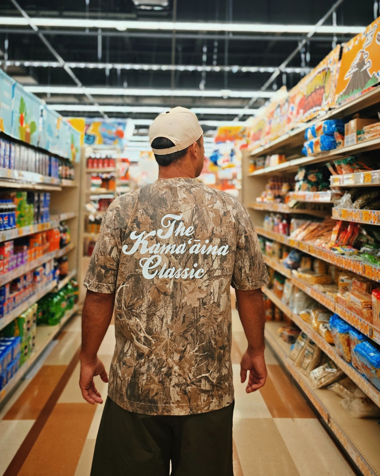"THE KAMA'ĀINA CLASSIC" FOREST CAMO TEE