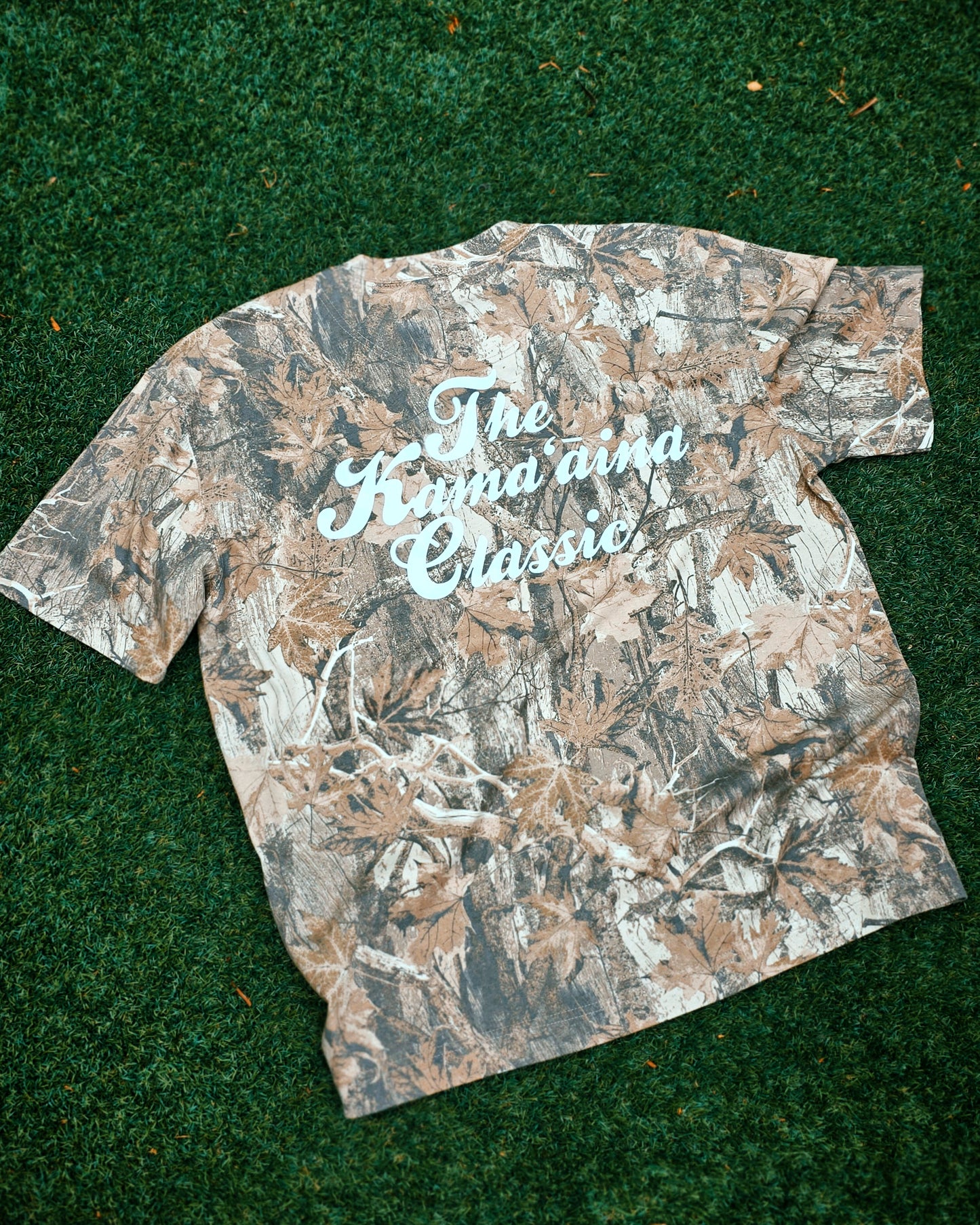 "THE KAMA'ĀINA CLASSIC" FOREST CAMO TEE