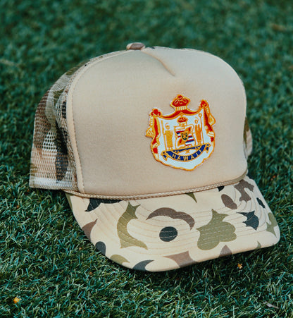 COAT OF ARMS TRUCKER HAT