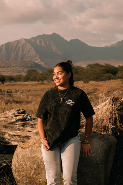 PŌHAKU MINERAL WASH TEE