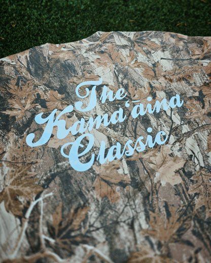 "THE KAMA'ĀINA CLASSIC" FOREST CAMO TEE
