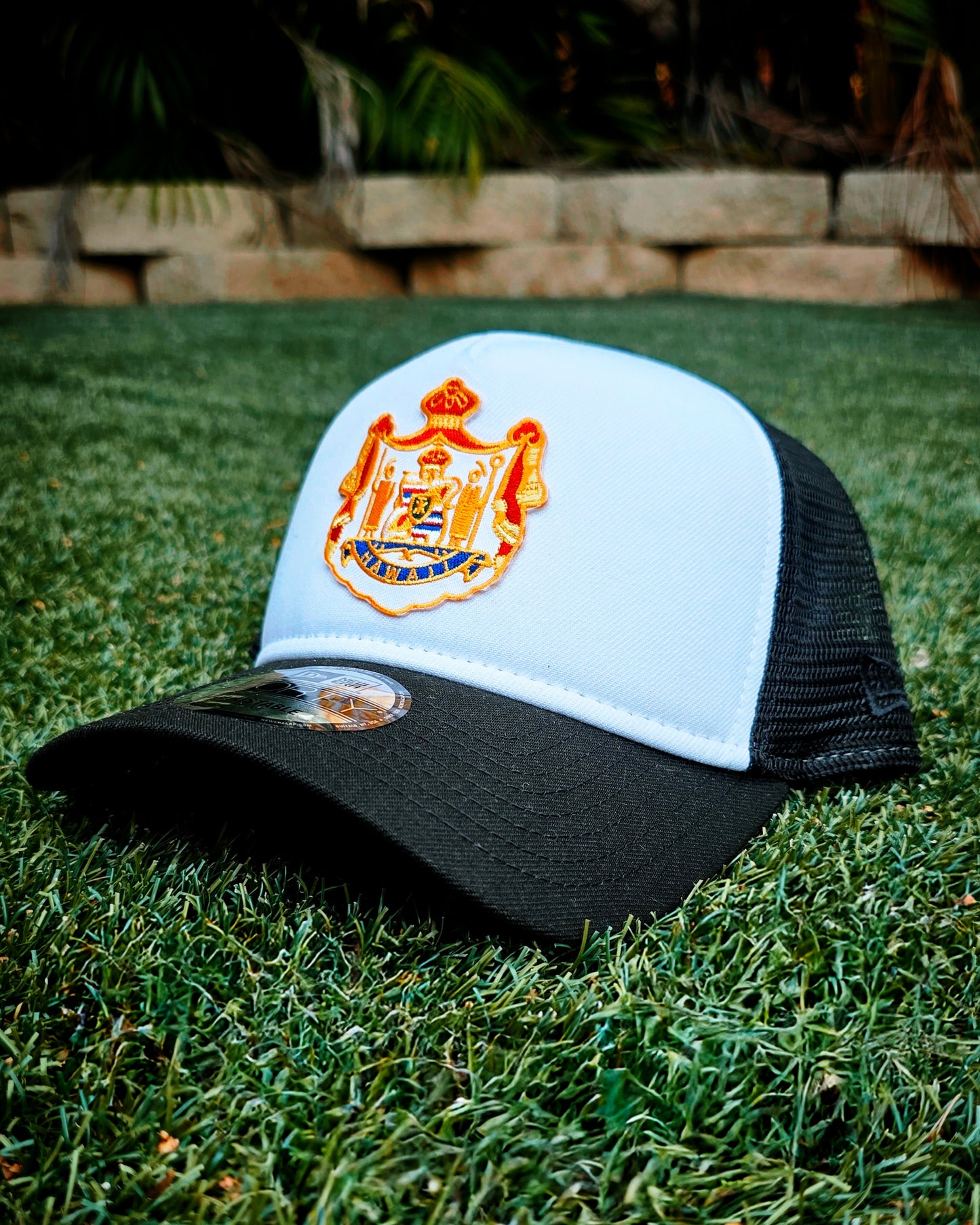 COAT OF ARMS NEW ERA TRUCKER