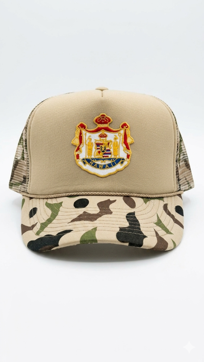 COAT OF ARMS TRUCKER HAT