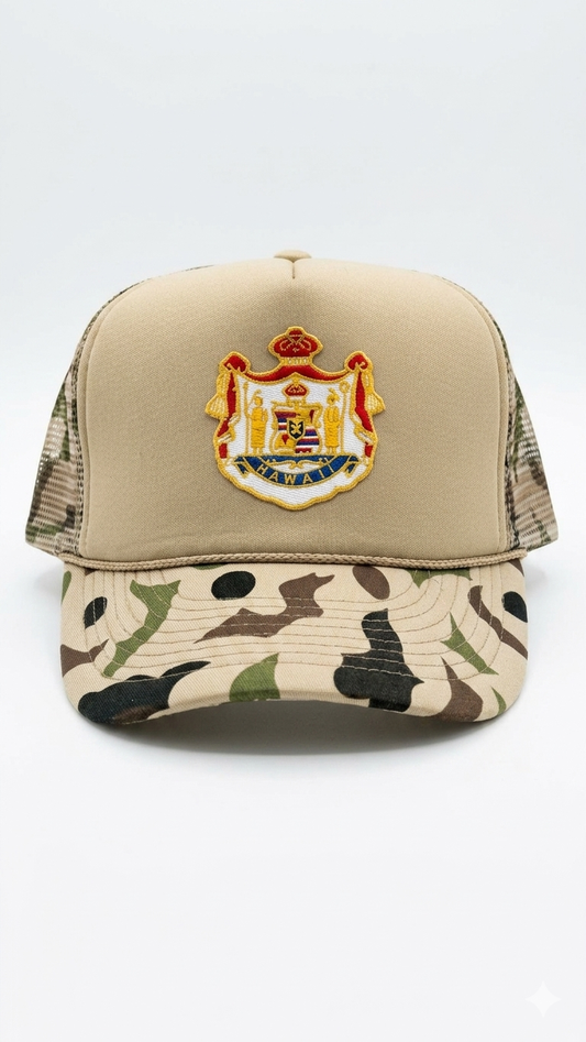 COAT OF ARMS TRUCKER HAT