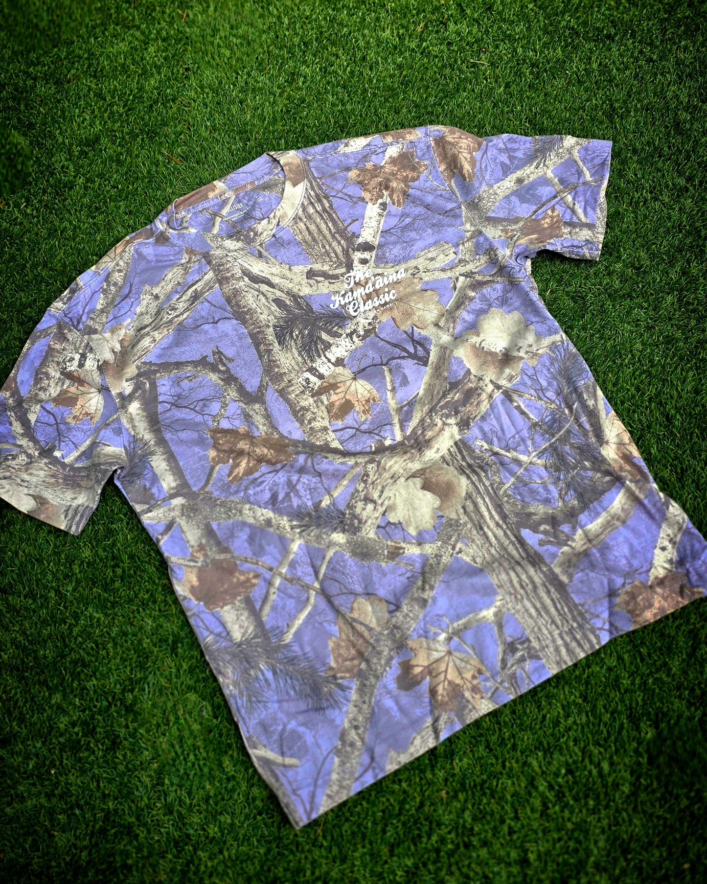 LAVENDER CAMO TEE