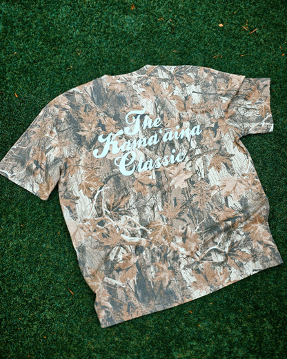 "THE KAMA'ĀINA CLASSIC" FOREST CAMO TEE