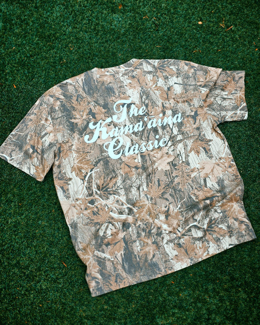 "THE KAMA'ĀINA CLASSIC" FOREST CAMO TEE